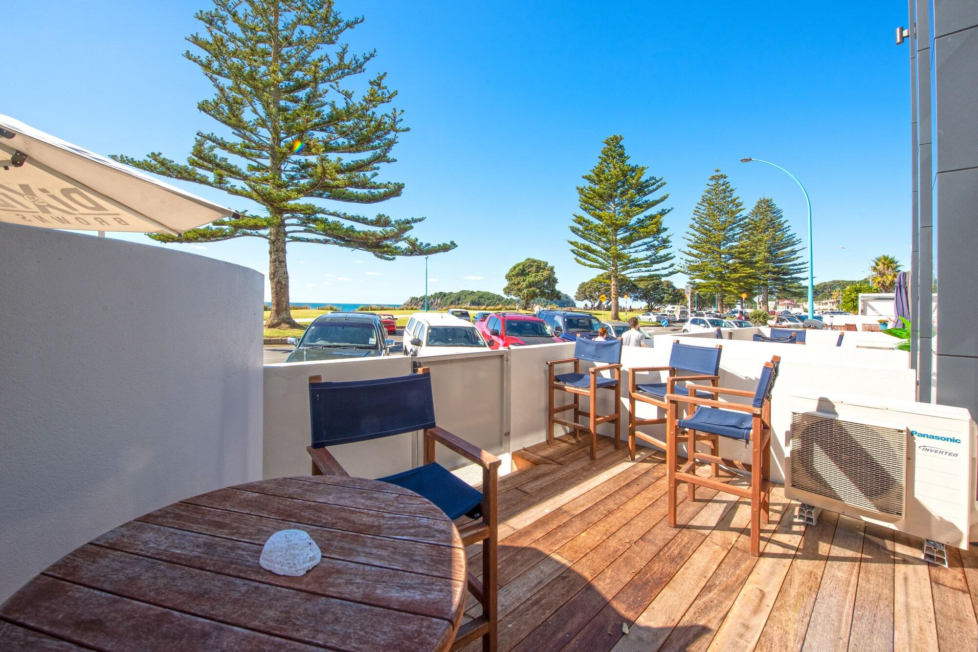 Pavilion Beachfront Apartments Mount Maunganui Esterno foto
