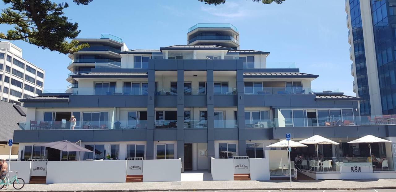 Pavilion Beachfront Apartments Mount Maunganui Esterno foto