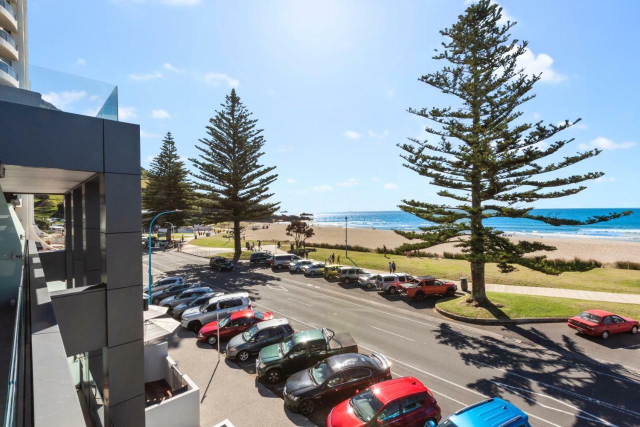 Pavilion Beachfront Apartments Mount Maunganui Esterno foto